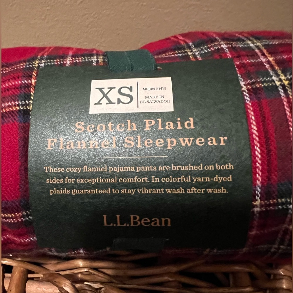 LL Bean PJ pants